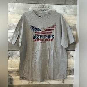 Bass Pro Shops Patriotic Gray T-Shirt